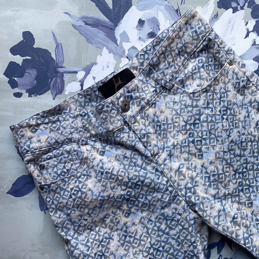 Jack by BB Dakota Rhonda Printed Skinny Pants